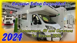 Forster Alkoven FA699VB (2025) Walkaround - Caravan Salon 2024 Dusseldorf