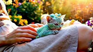 My Medusa hybrid baby playing animal funny moments