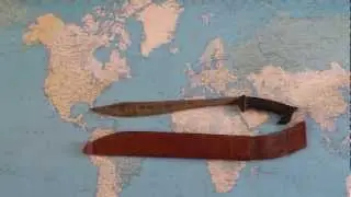 USA WWII OSS Machete Knife w/Sheath - Один из самых экзотических ножей