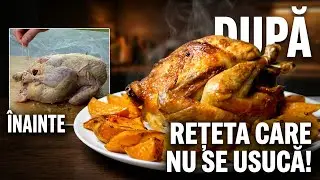Cum să gătești delicioasa bibilică 🍗🔥 cu cartofi dulci la cuptor 🍠 | Rețetă savuroasă și simplă! 😋✨