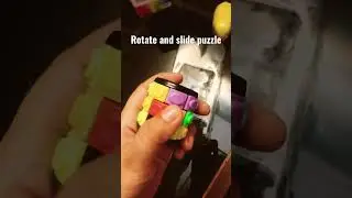 Rotate and slide small size puzzle unboxing ❤️😀#toy