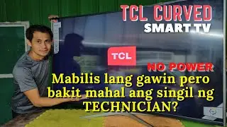 HOW TO REPAIR NO POWER SMART TV | TCL CURVED | C65C1US