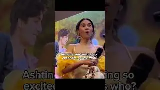 Ashtine was so excited to see them #andresmuhlach #ashtineolviga #ashdres #kdrama #amnse #love #bts