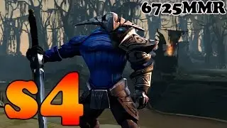 Dota 2 - s4 6725 MMR Plays Sven - Ranked Match Gameplay