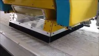 GMI laser III multihead cut and embroidery curtains