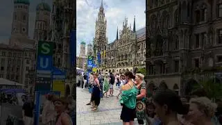 Munich Marienplatz Street Music 🇩🇪 #munich #germany #streetart #streetmusic #marienplatz
