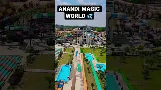 Anandi Magic World Water Park 💦 #shorts #waterpark #waterslide #youtubeshorts