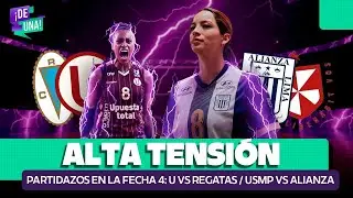 FECHA CALIENTE: ALIANZA BUSCARÁ REVANCHA ANTE USMP Y REGATAS HARÁ LO MISMO ANTE UNIVERSITARIO.