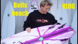 Surfing Bells Beach and Rincon, Asymmetrical Surfboards!