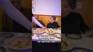 My Korean Parents try Polish Food for the first time #foodreview #polish #polishfood #mukbang