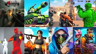 Top 50 Best Offline FPS & TPS Shooting Games for Android 2025