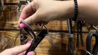 Tack Tips: How to attach leather reins to a headstall