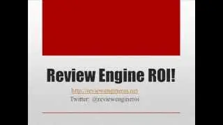Review Engine ROI - Simple Proven ROI?
