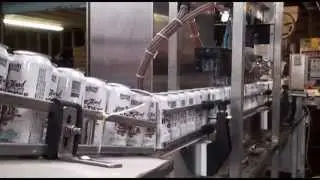 The beer canning process at the Weston Brewing Co.