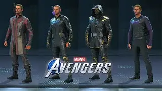 Marvel's Avengers | All MCU Hawkeye Suits (PS5)