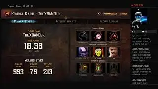 TheXBANDer's Live PS4 Broadcast 11-20-25 UMK3 online matches MK Legacy Kollection