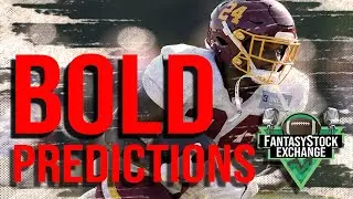 Fantasy Football Bold Predictions - 2020 Fantasy Football