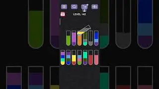 sort puzzle level 142 #viralgame #gaming #puzzle #games #viral