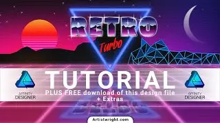 Learn how to use Affinity Designer | Retro Tutorial