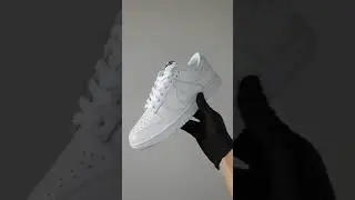 Nike Dunk Low By You Triple White (W) - AH7980-992 - @SneakersADM - #Shorts #NikeDunk #DunkLow
