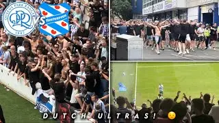 DUTCH ULTRAS MAKE CRAZY NOISE AT LOFTUS ROAD as FAN DIVES ON PITCH! | QPR vs SC Heerenveen *VLOG*