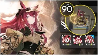 6 Star Hunter | Ray All Skills M3 Showcase |【Arknights】