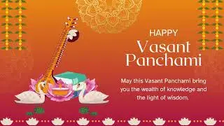 Happy Vasant Panchami Wishes #festiveauraa #festival #wish #happy #vasantpanchami #basantpanchami 