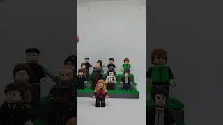 custom lego marvel and dc figbarf (Pyro ,elektra,blade, loki Johnny storm)