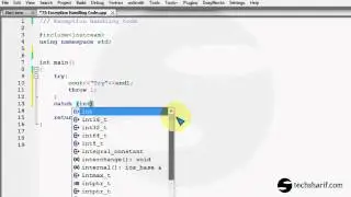 bangla c++ video tutorial 75 Exception Handling Code