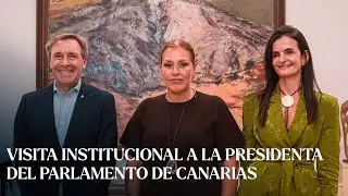 CD Tenerife | Visita institucional a la presidenta del Parlamento de Canarias |CD Tenerife