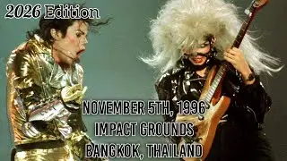 Michael Jackson - HIStory Tour Live In Bangkok (November 5, 1996)