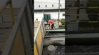 MBR Tank Measurement at Site | STP Work Update