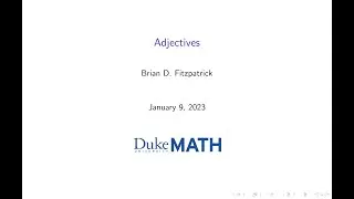Adjectives