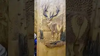 Deer  wood Craft #respect  #woodworking #woodworkingcommunity #woodworkingtips