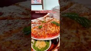 Viral Chicken Parm Pizza from Quality Italian! #nyc #nyceats #nycfood #newyorkcity #chickenparm