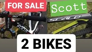 2 biciclete la vanzare: Focus Raven si Scott Scale