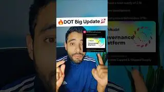 🔥PolkaDot supply Update😱 why it matters ? dot update analysis #dotcoin #polkadot #Altseason #bullrun