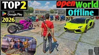 Top 2 open world games for mobile - under 100 MB's offline 