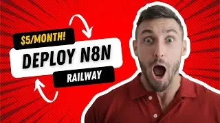 How to Deploy n8n on Railway for Just $5/Month! 🚀 #n8n #ai #railway