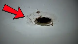 Drywall fix up: How to fix your ceiling hole plaster yourself  in best efficient