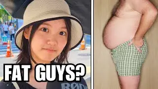 Would Japanese Girls Date a Fat Guy? (Street Interview)