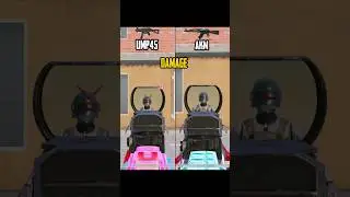Damage test : UMP45 vs AKM which is Better 🤯