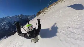 Paragliding - Winter proximity