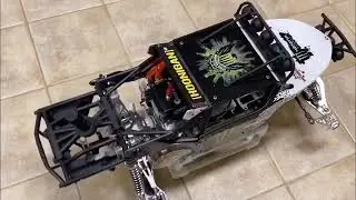 Hpi 5b Baja tsk-b carbon fiber super nice build