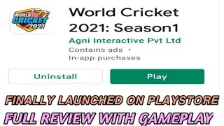 World Cricket 2021 Launched on Playstore | World Cricket 2021 Review | World Cricket 2021 Gameplay