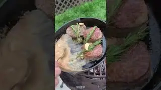 Bison Tenderloin with Cognac Cream Sauce Recipe! | Over The Fire Cooking by Derek Wolf