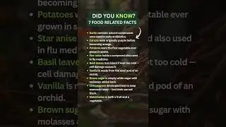 Did You Know These Food Facts?