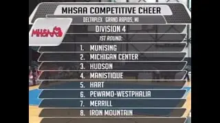 2013 Division 4 Competitive Cheer Finals