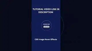 CSS Image Hover Effects 🤩 