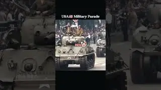 USA Parade Now vs Then  #trump #usa #parade #ww2 #history #military #china #xijinping #parade